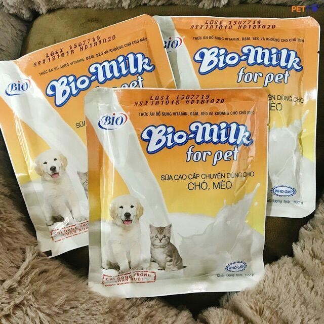 Bio Milk, sản phẩm sữa dành cho mèo, có chứa nhiều chất dinh dưỡng cần thiết để giúp thú cưng của bạn phát triển và khỏe mạnh.